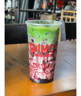 Matcha Latte dâu