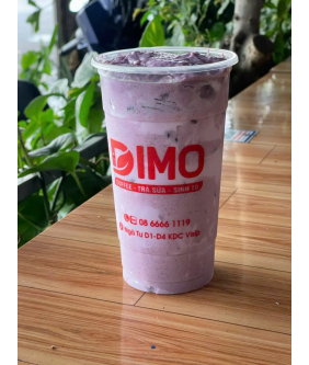 Trà sữa khoai môn sốt môn tươi